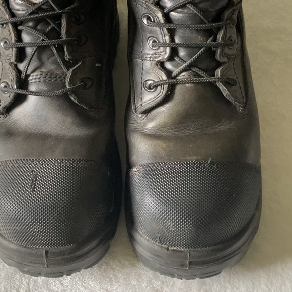 Red wings black work boots steel toe - Picture 2 of 9